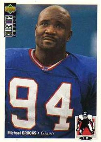 #346 Michael Brooks - New York Giants - 1994 Collector's Choice Football