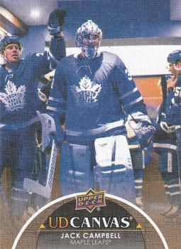 #C346 Jack Campbell - Toronto Maple Leafs - 2021-22 Upper Deck - UD Canvas Hockey