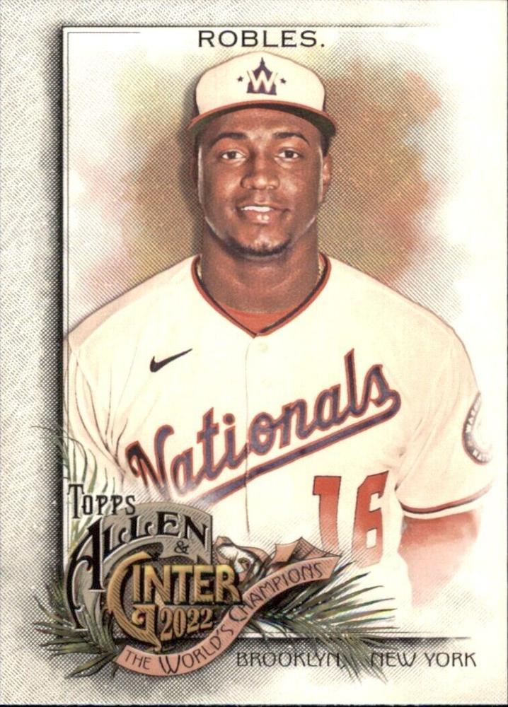 #346 Victor Robles - Washington Nationals - 2022 Topps Allen & Ginter Baseball