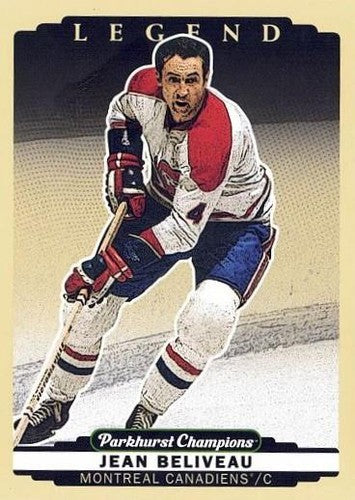 #346 Jean Beliveau - Montreal Canadiens - 2022-23 Parkhurst Champions Hockey