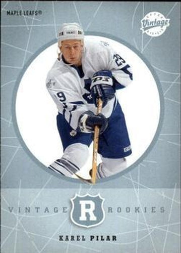 #346 Karel Pilar - Toronto Maple Leafs - 2002-03 Upper Deck Vintage Hockey