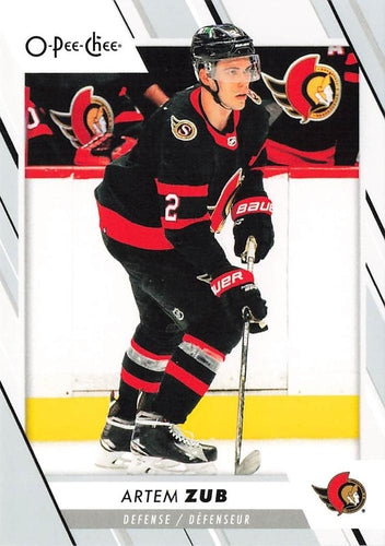 #346 Artem Zub - Ottawa Senators - 2023-24 O-Pee-Chee Hockey