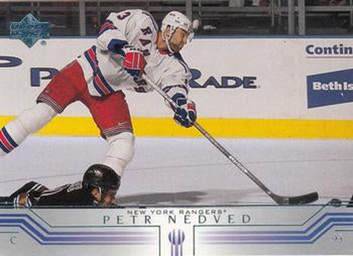 #347 Petr Nedved - New York Rangers - 2001-02 Upper Deck Hockey