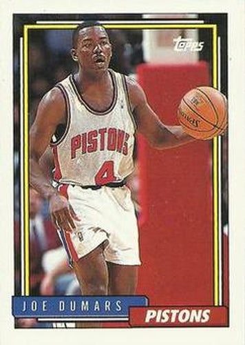 #347 Joe Dumars - Detroit Pistons - 1992-93 Topps Basketball