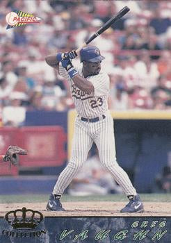 #347 Greg Vaughn - Milwaukee Brewers - 1994 Pacific Baseball