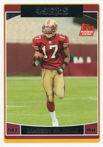 #347 Brandon Williams - San Francisco 49ers - 2006 Topps Football