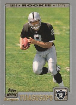 #347 Marques Tuiasosopo - Oakland Raiders - 2001 Topps Football