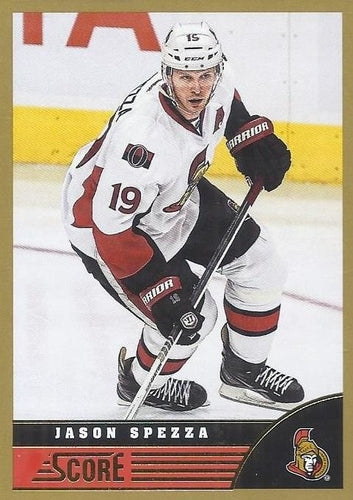 #347 Jason Spezza - Ottawa Senators - 2013-14 Score - Gold Hockey