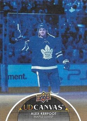 #C347 Alex Kerfoot - Toronto Maple Leafs - 2021-22 Upper Deck - UD Canvas Hockey