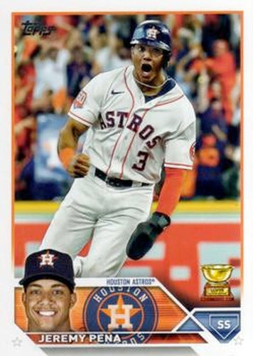 #347 Jeremy Peña - Houston Astros - 2023 Topps Baseball