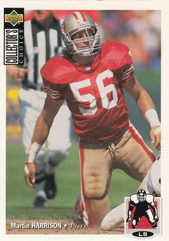 #347 Martin Harrison - San Francisco 49ers - 1994 Collector's Choice Football