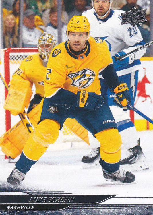 #347 Luke Schenn - Nashville Predators - 2024-25 Upper Deck Hockey