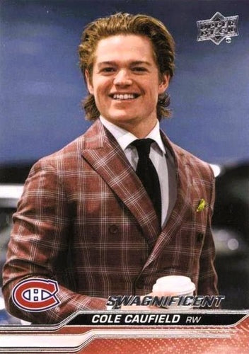 #347b Cole Caufield - Montreal Canadiens -2023-24 Upper Deck Hockey