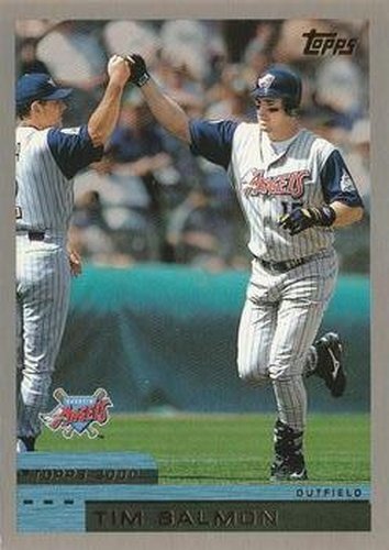 #348 Tim Salmon - Anaheim Angels - 2000 Topps Baseball