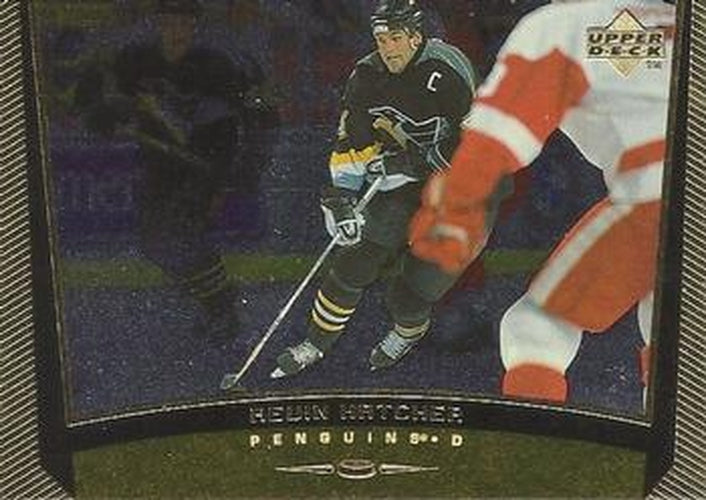 #348 Kevin Hatcher - Pittsburgh Penguins - 1998-99 Upper Deck Gold Reserve Hockey