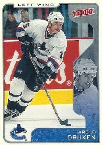 #348 Harold Druken - Vancouver Canucks - 2001-02 Upper Deck Victory Hockey