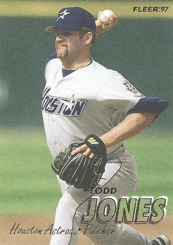 #348 Todd Jones - Houston Astros - 1997 Fleer Baseball