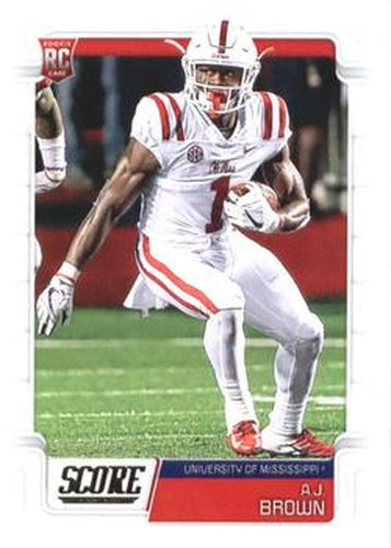 #348 A.J. Brown - Ole Miss Rebels - 2019 Score Football