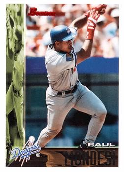 #348 Raul Mondesi - Los Angeles Dodgers - 1995 Bowman Baseball