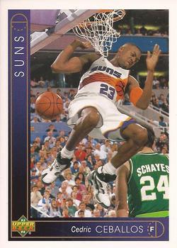 #348 Cedric Ceballos - Phoenix Suns - 1993-94 Upper Deck Basketball
