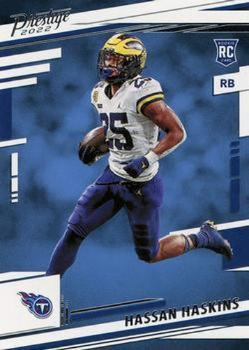 #348 Hassan Haskins - Tennessee Titans - 2022 Panini Prestige Football