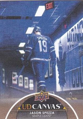 #C348 Jason Spezza - Toronto Maple Leafs - 2021-22 Upper Deck - UD Canvas Hockey