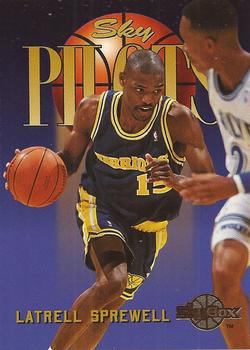 #348 Latrell Sprewell - Golden State Warriors - 1994-95 SkyBox Premium Basketball