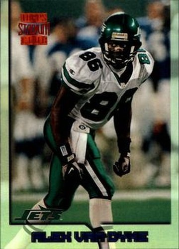 #348 Alex Van Dyke - New York Jets - 1996 Stadium Club Football