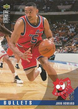 #349 Juwan Howard - Washington Bullets - 1995-96 Collector's Choice Basketball