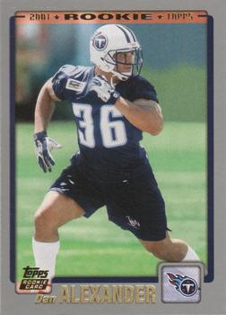 #349 Dan Alexander - Tennessee Titans - 2001 Topps Football