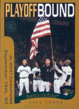 #349 Seattle Mariners - Seattle Mariners - 2002 Topps Baseball