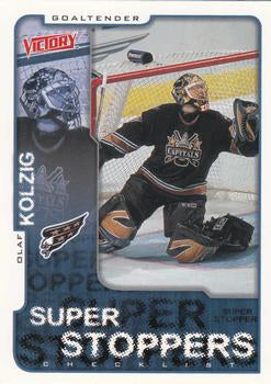 #349 Olaf Kolzig - Washington Capitals - 2001-02 Upper Deck Victory Hockey