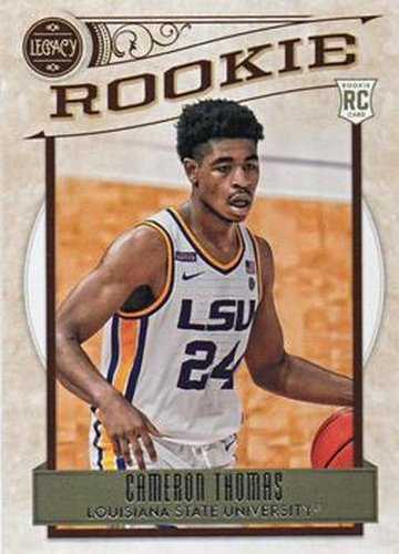 #349 Cameron Thomas - LSU Tigers - 2021 Panini Chronicles Draft Picks Basketball