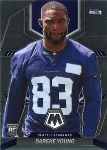 #349 Dareke Young - Seattle Seahawks - 2022 Panini Mosaic Football