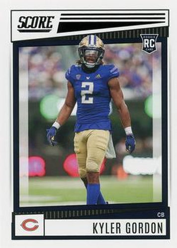 #349 Kyler Gordon - Chicago Bears - 2022 Score Football