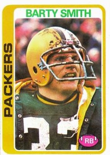 #349 Barty Smith - Green Bay Packers - 1978 Topps Football