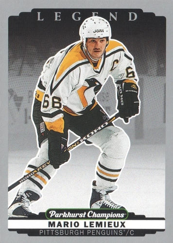 #349 Mario Lemieux - Pittsburgh Penguins - 2022-23 Parkhurst Champions - Silver Hockey