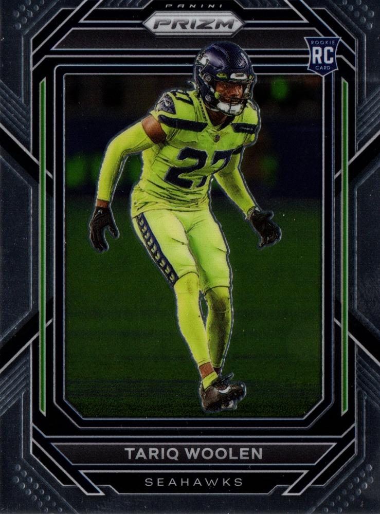 #349 Tariq Woolen - Seattle Seahawks - 2022 Panini Prizm Football