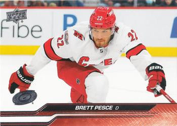 #34 Brett Pesce - Carolina Hurricanes - 2023-24 Upper Deck Hockey