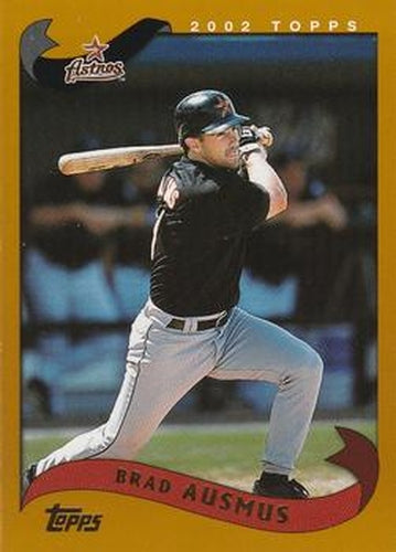 #34 Brad Ausmus - Houston Astros - 2002 Topps Baseball