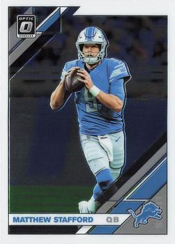 #34 Matthew Stafford - Detroit Lions - 2019 Donruss Optic Football