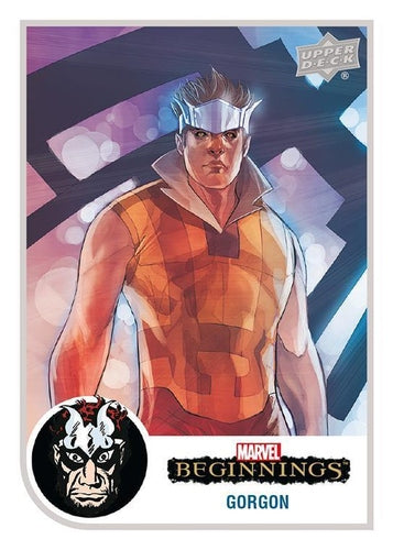 #34 Gorgon - 2022 Upper Deck Marvel Beginnings