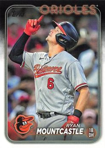 #34 Ryan Mountcastle - Baltimore Orioles - 2024 Topps Baseball
