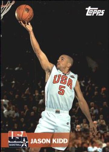 #34 Jason Kidd - USA - 2000 Topps Team USA Basketball