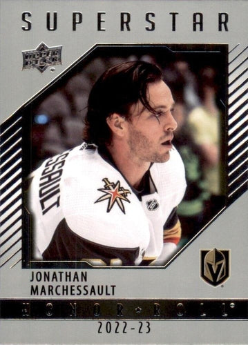 #HR-34 Jonathan Marchessault - Vegas Golden Knights - 2022-23 Upper Deck - Honor Roll Hockey