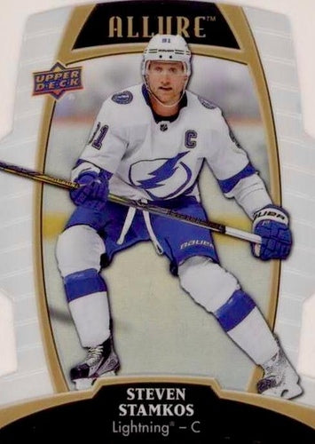 #34 Steven Stamkos - Tampa Bay Lightning - 2019-20 Upper Deck Allure - White Rainbow Hockey
