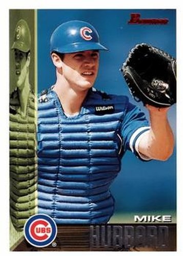 #34 Mike Hubbard - Chicago Cubs - 1995 Bowman Baseball