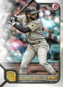 #34 Fernando Tatis Jr. - San Diego Padres - 2022 Bowman Baseball