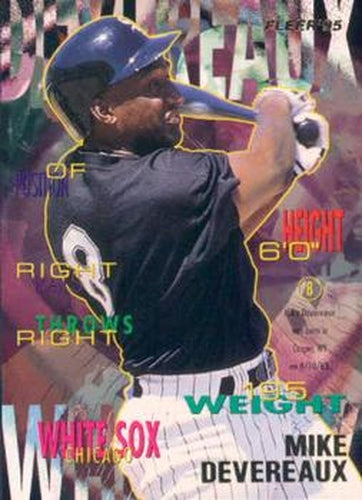 #U-34 Mike Devereaux - Chicago White Sox - 1995 Fleer Update Baseball