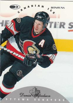 #34 Daniel Alfredsson - Ottawa Senators - 1996-97 Donruss Canadian Ice Hockey